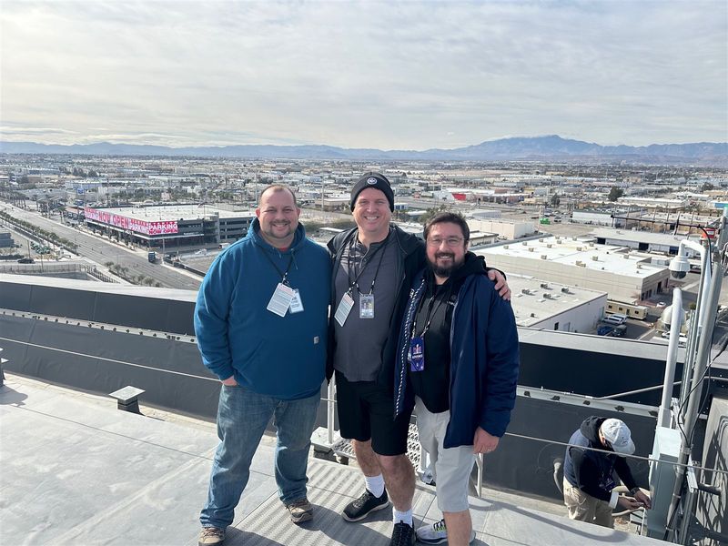 WBL crew on a rooftop in Las Vegas, 2024
